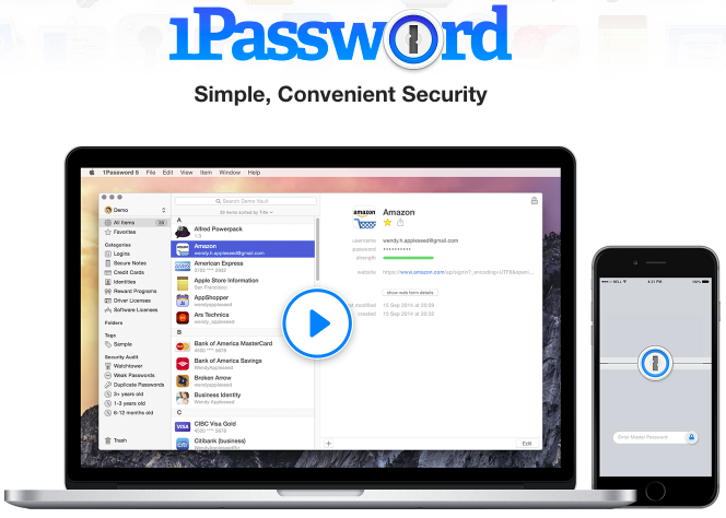 1password HP